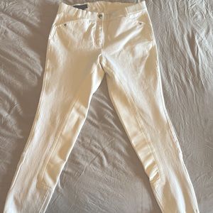 Equestrian White Ariat breeches Size Small (24L) like new